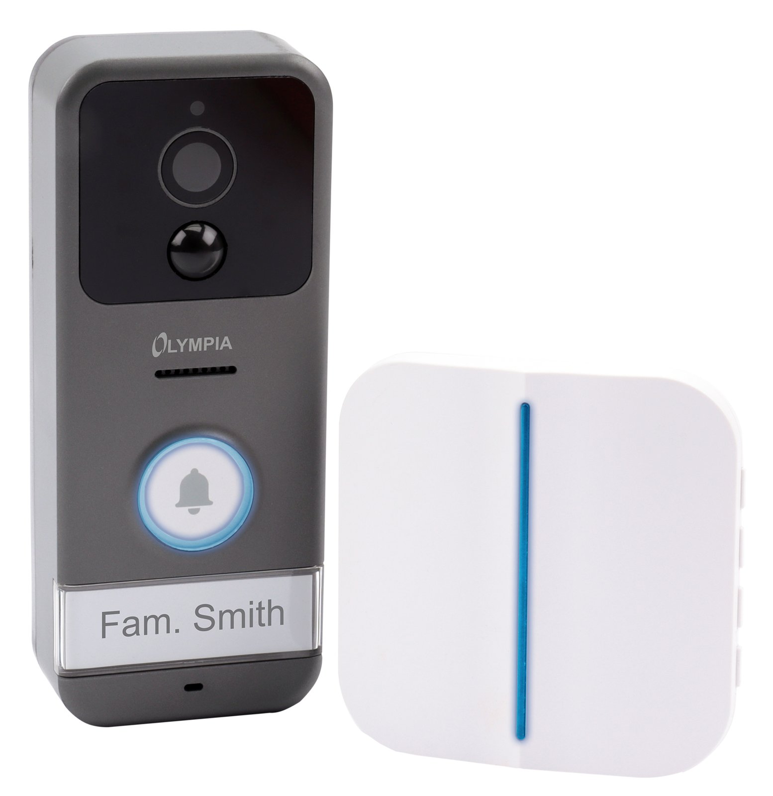 Olympia Video Doorbell VDB 824YA-Digitaler Gong DC 433