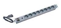 ONLINE USV Steckdosenleiste (Rack - einbaufähig) - Eingabe, Eingang IEC 60320 C14 - Ausgangsanschlüsse: 8 (CEE 7/7) von LumaTech