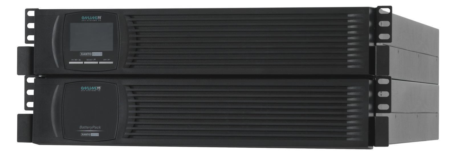 ONLINE USV XANTO 3000 Battery Pack - Batteriegehäuse (in Rack montierbar/extern)