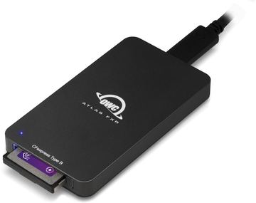 OWC Atlas FXR - CFexpress - Schwarz - 40000 Mbit/s - Thunderbolt 3/USB 3.2 Gen 2 (3.1 Gen 2) von LumaTech