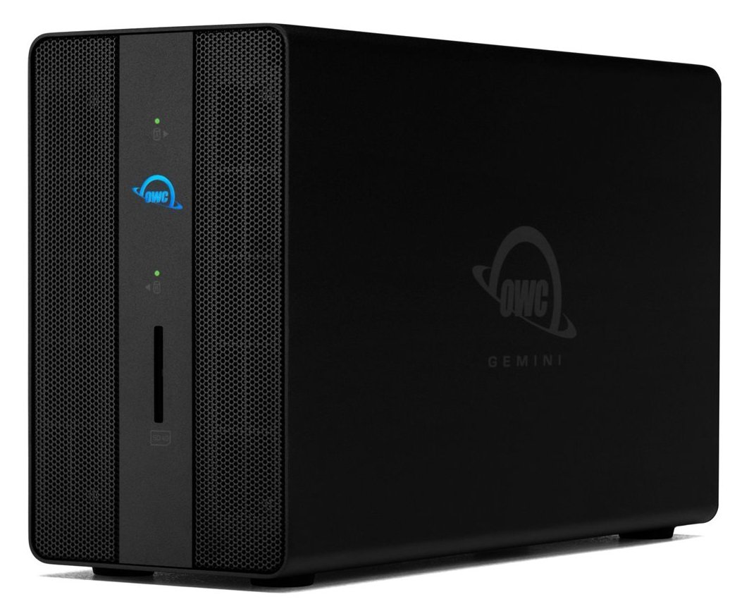 OWC Gemini - Festplatten-Array - 2 Schächte (SATA 6Gb/s / U.2)