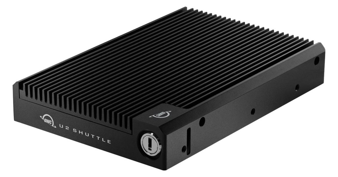 OWC U2 Shuttle - SSD-Gehäuse - 3.5 - PCI Express 3.0 - 64 Gbit/s - Schwarz