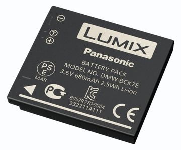 Panasonic DMW-BCK7E - Batterie - Li-Ion - 680 mAh von LumaTech