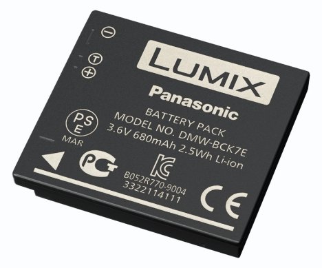 Panasonic DMW-BCK7E - Batterie - Li-Ion - 680 mAh