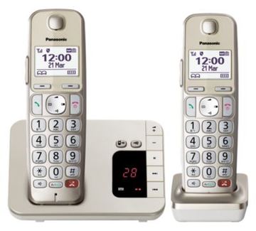 Panasonic KX-TGE262GN - DECT-Telefon - Kabellos - Freisprecheinrichtung - 200 Eintragungen - Anrufer-Identifikation von LumaTech