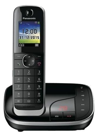 Panasonic KX-TGJ320GB - Schnurlostelefon - Anrufbeantworter mit Rufnummernanzeige