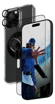 PanzerGlass 4-in-1 Pack - hintere Abdeckung für Mobiltelefon von LumaTech