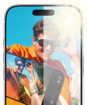PanzerGlass Bildschirmschutz für Handy - anti-reflective armor, with EasyAligner von LumaTech