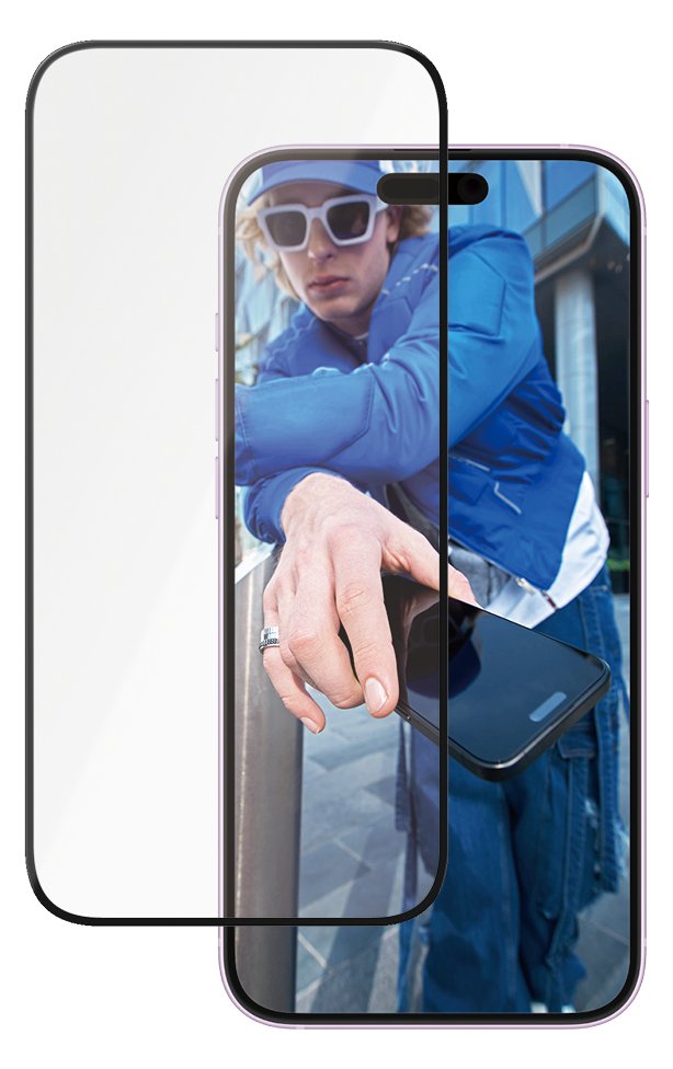 PanzerGlass Bildschirmschutz für Handy - ultrabreite Passform