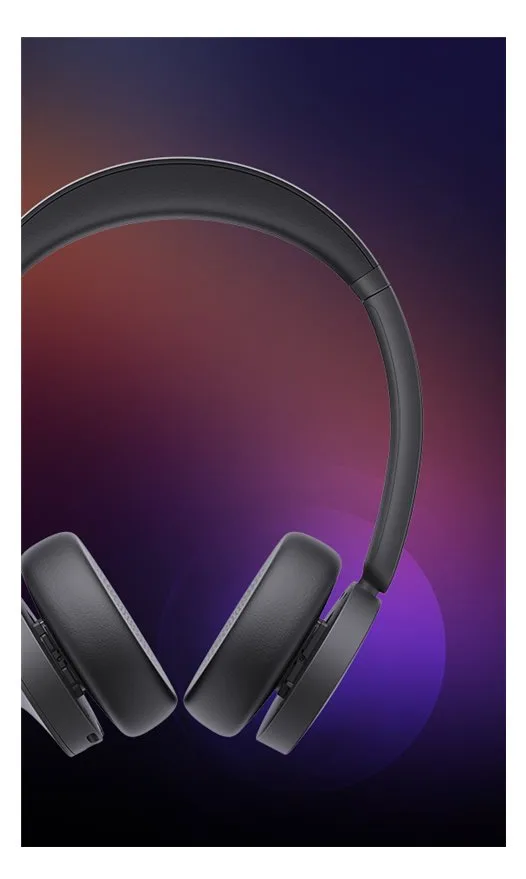 Yealink BH70 Dual - Headset - On-Ear - Bluetooth - Ladestation - USB-A and USB-C via Bluetooth - Schwarz-Microsoft Teams, Ansicht 2