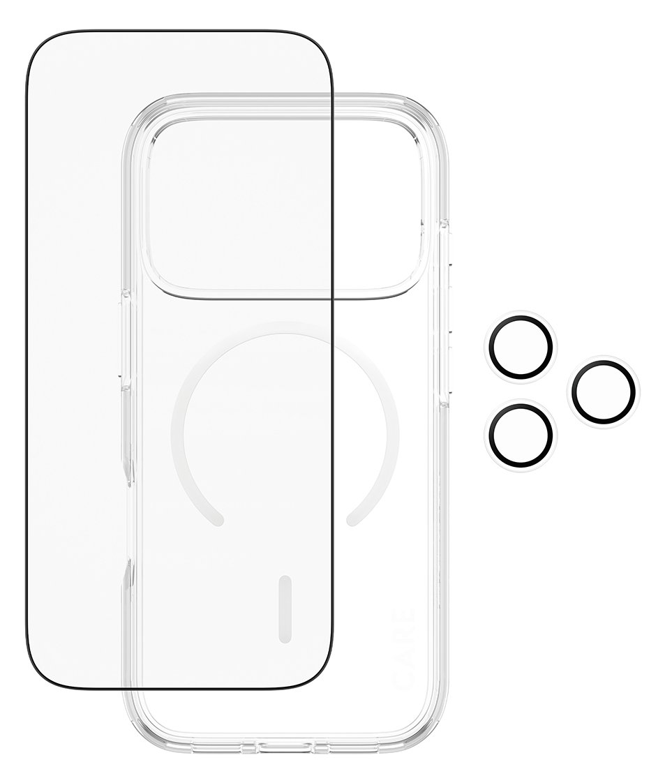PanzerGlass CARE 3-in-1 Flagship Explorer Bundle iPhone 17 Pro