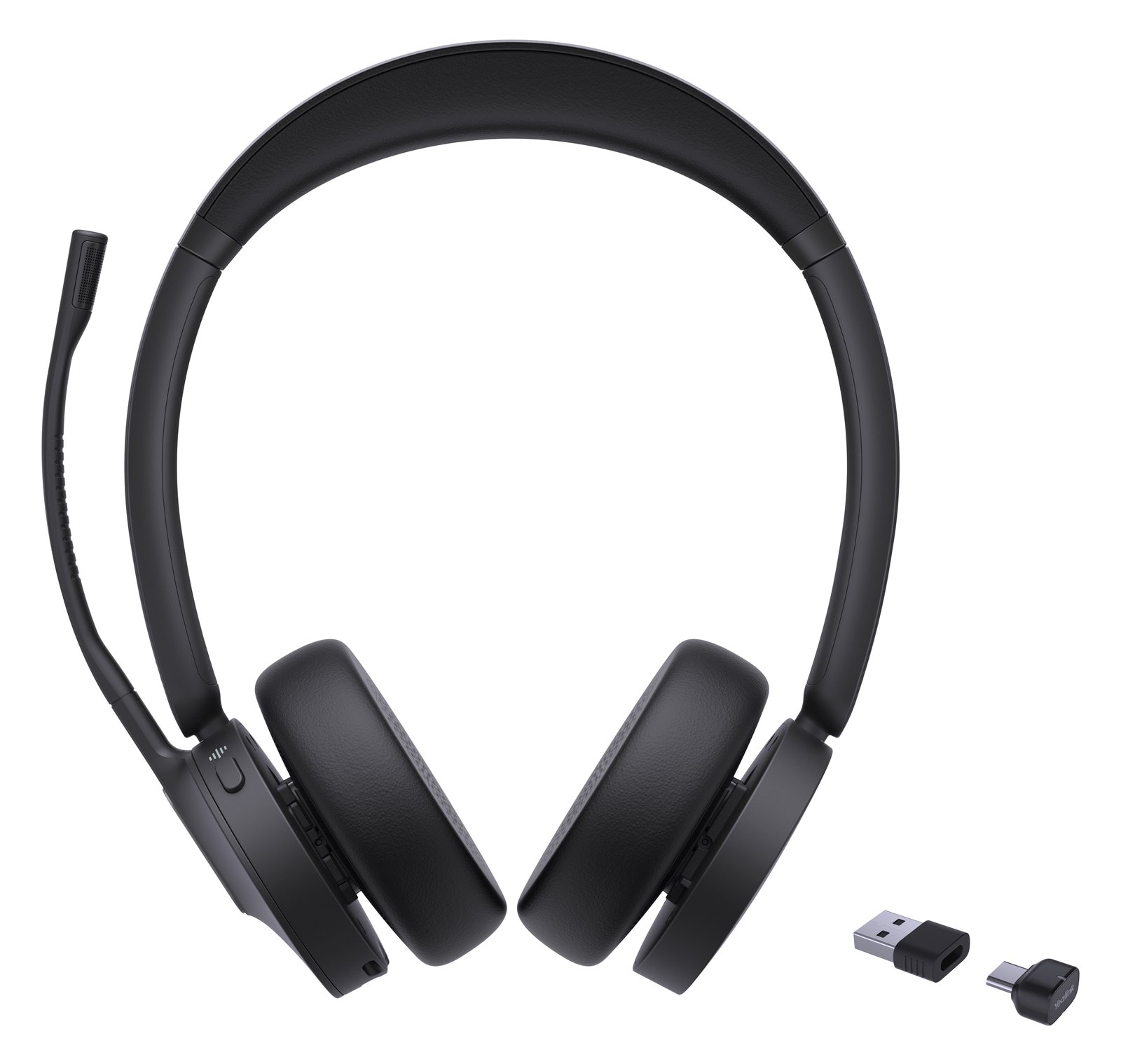 Yealink BH70 Dual - Headset - On-Ear - Bluetooth - USB-A via Bluetooth - USB-C via Bluetooth - Schwarz -optimiert für UC