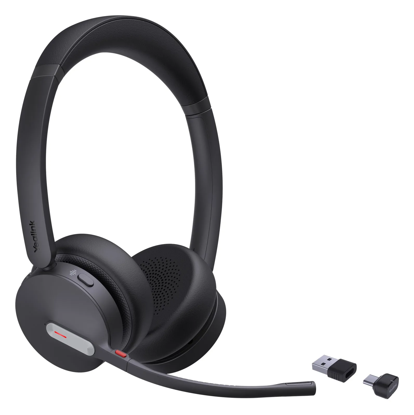 Yealink BH70 Dual - Headset - On-Ear - Bluetooth - USB-A via Bluetooth - USB-C via Bluetooth - Schwarz -optimiert für UC, Ansicht 3