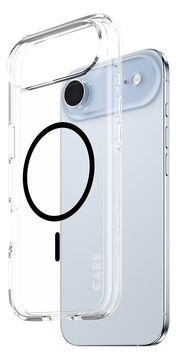 PanzerGlass CARE by Flagship Case Transparent Urban Combat w. Black MagSafe iPhone von LumaTech