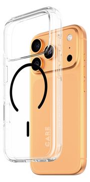 PanzerGlass CARE by Flagship Case Transparent Urban Combat w. Black MagSafe iPhone von LumaTech