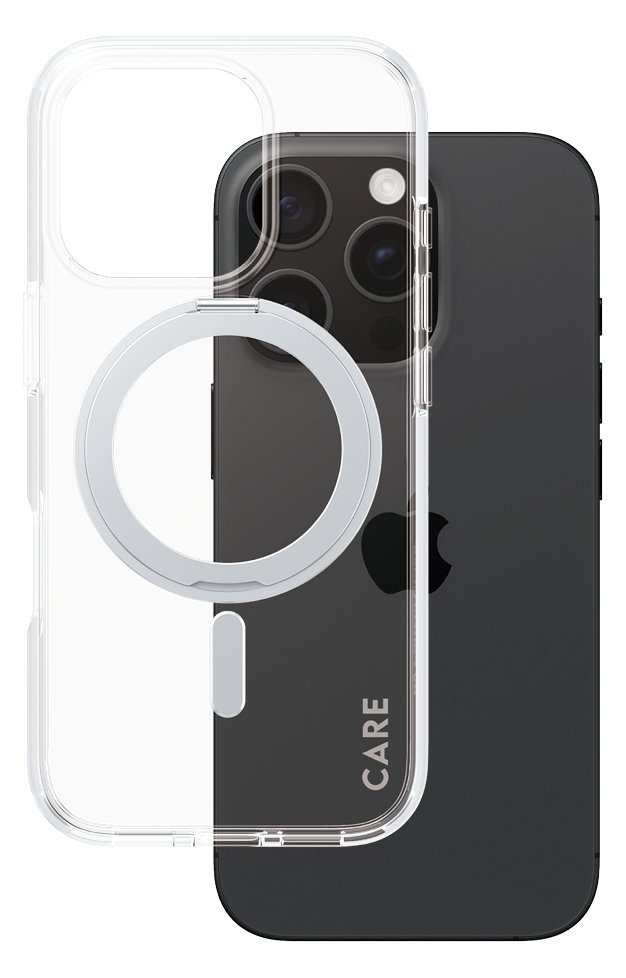 PanzerGlass CARE by PanzerGlass - Hintere Abdeckung für Mobiltelefon - mit Ständer - kompatibel mit MagSafe