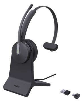 Yealink BH70 Mono - Headset - On-Ear - Bluetooth - Ladestation - USB-A and USB-C via Bluetooth - Microsoft Teams von LumaTech