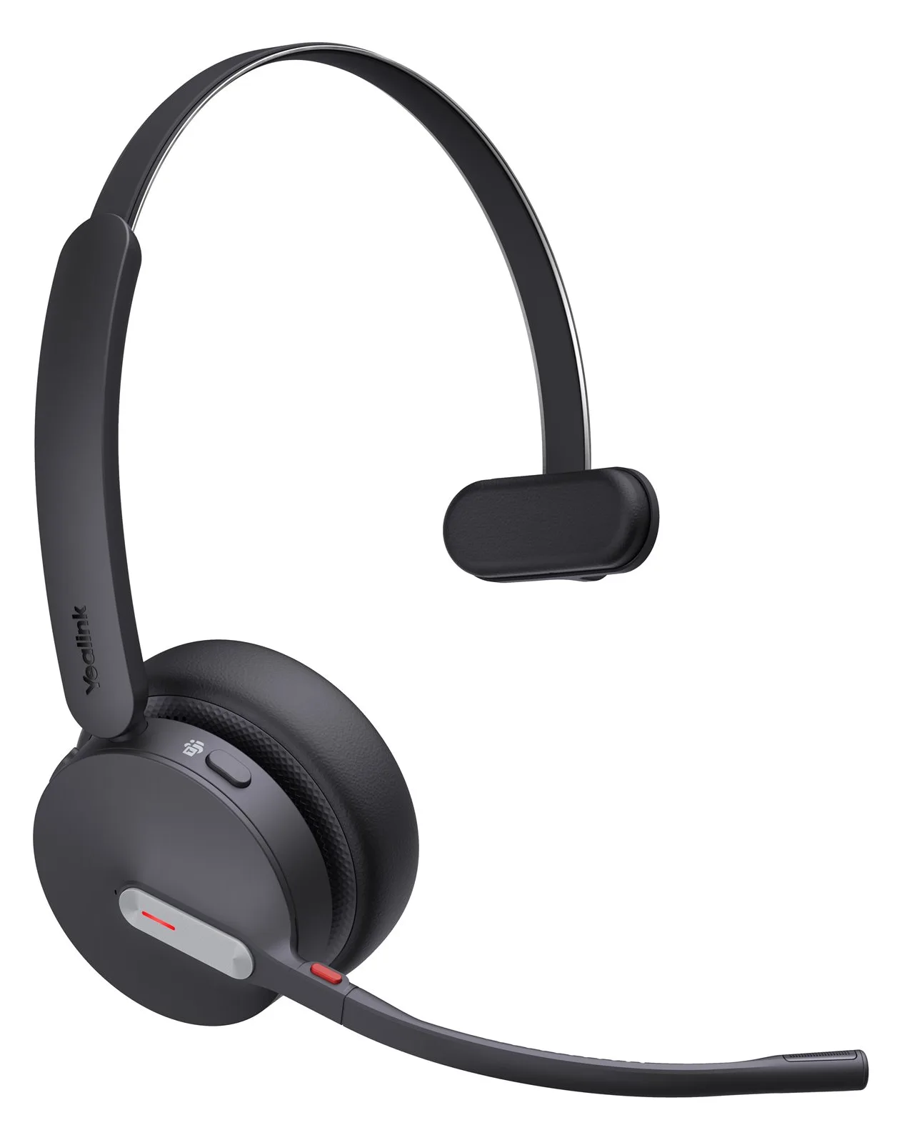 Yealink BH70 Mono - Headset - On-Ear - Bluetooth - USB-C via Bluetooth - Schwarz - Zertifiziert für Microsoft Teams, Ansicht 2