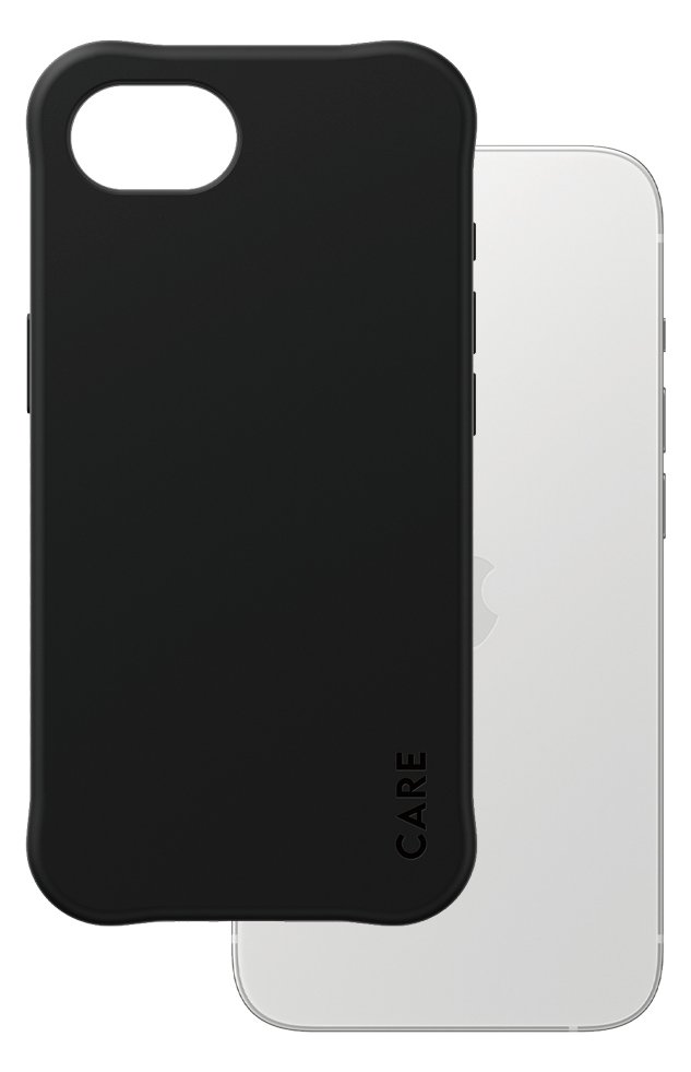 PanzerGlass CARE Samba - iPhone 16e Case - kompatibel mit MagSafe - Thermoplastisches Polyurethan (TPU) - Schwarz