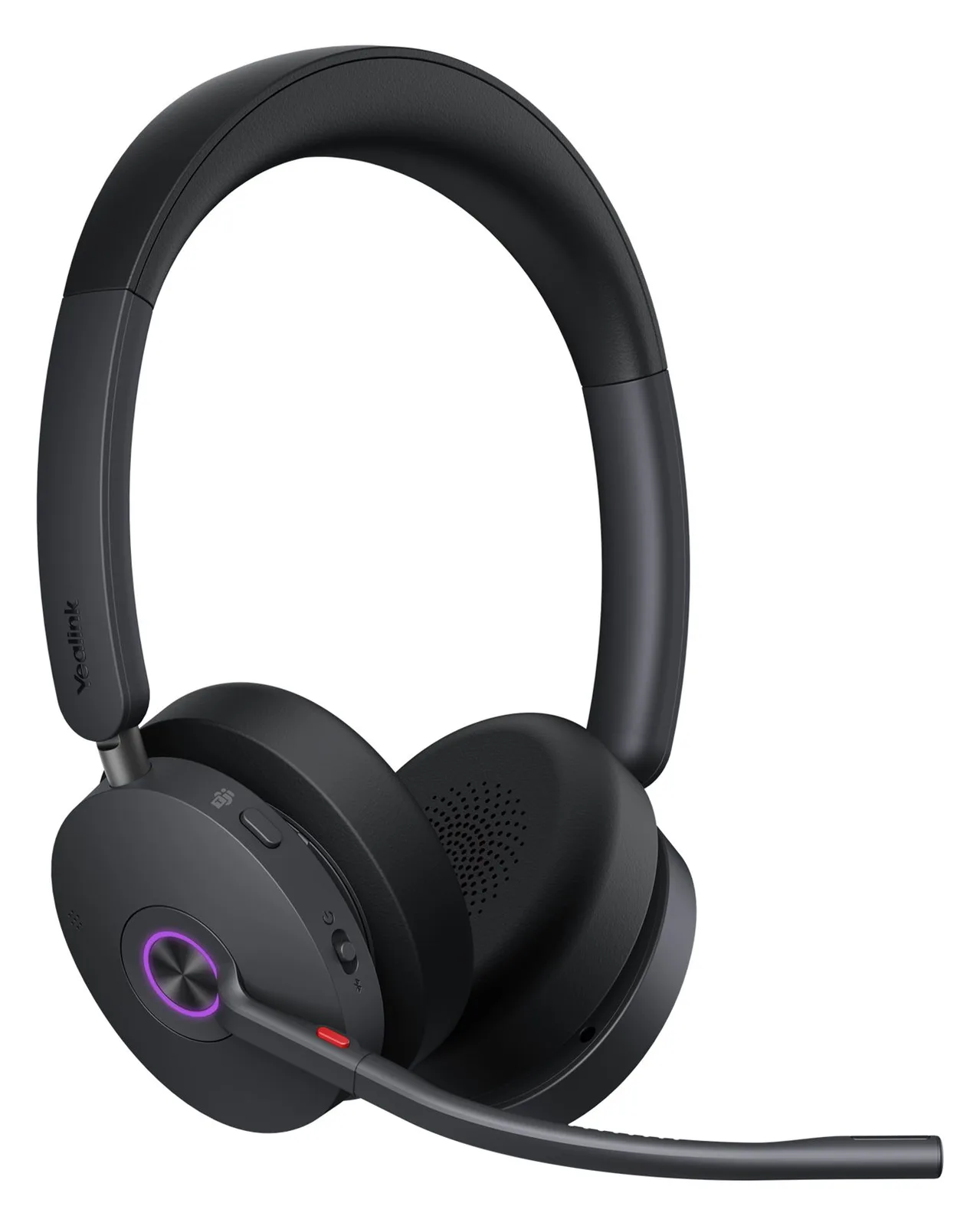 Yealink BH74 - Headset - On-Ear - Bluetooth - kabellos - BHC74 charging stand - Rauschunterdrückung -USB-C via Bluetooth, Ansicht 3