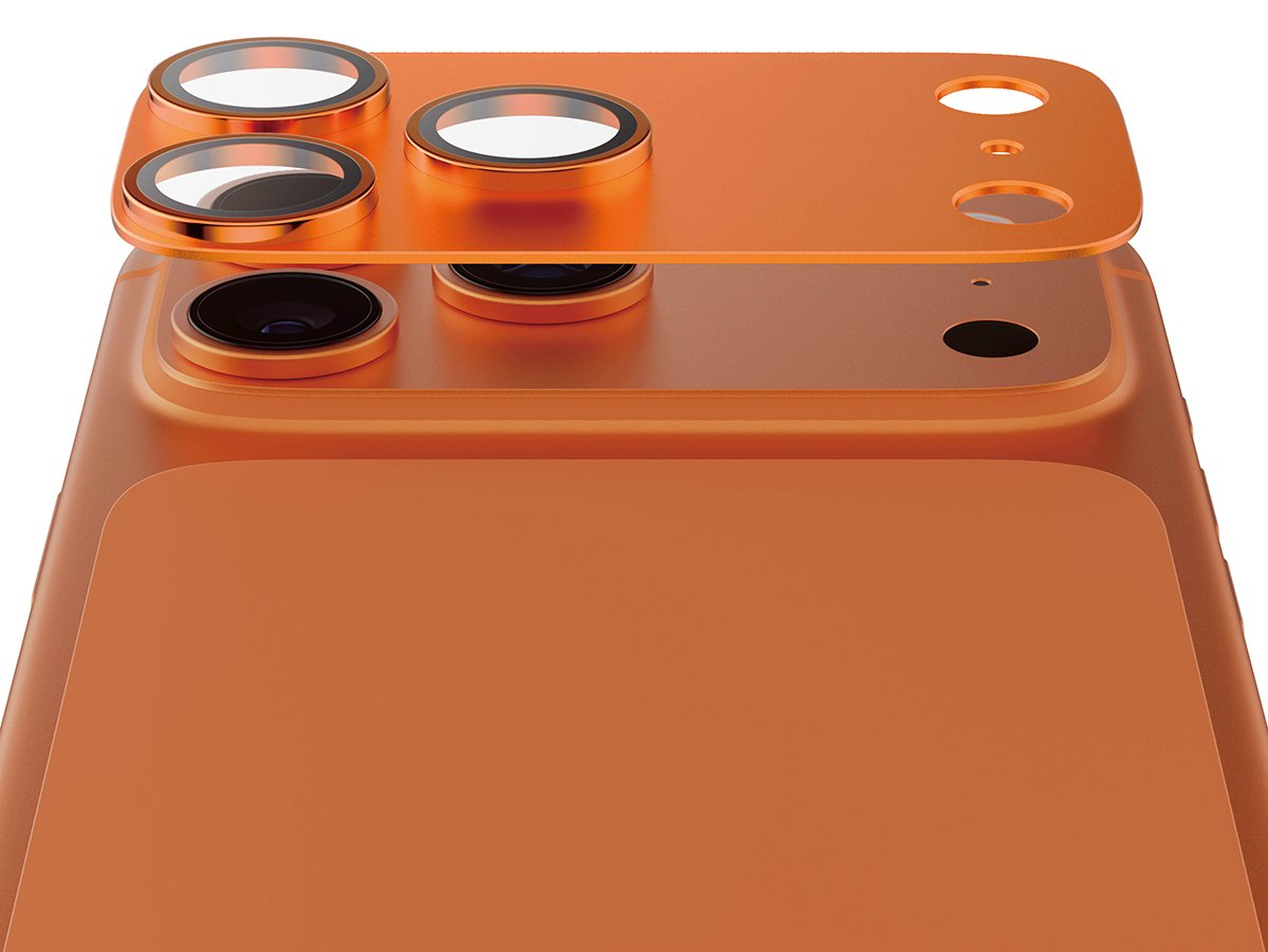 PanzerGlass Fender Camera Prot Cosmic Orange iP 17 Pro