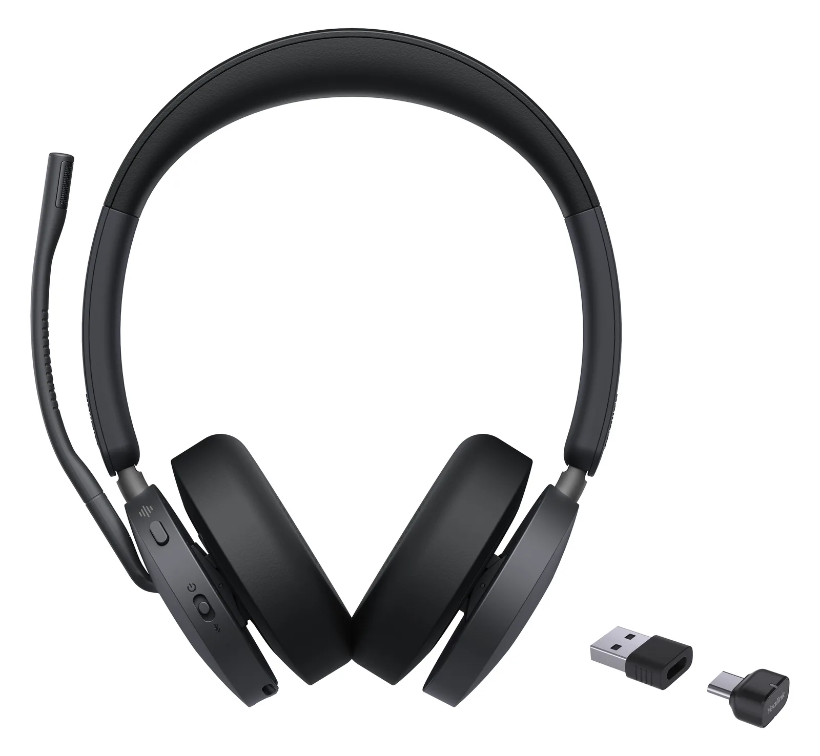 Yealink BH74 - Headset - On-Ear - Bluetooth - kabellos- Rauschunterdrückung - USB-C via Bluetooth - UC-zertifiziert, Ansicht 2