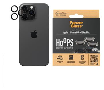PanzerGlass Hoops Camera Lens Protector iPhone 15 Pro/15 Pro Max von LumaTech