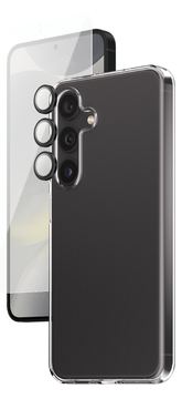 PanzerGlass SAFE. by PanzerGlass - 3-in-1 Pack - hintere Abdeckung für Samsung Galaxy S24 von LumaTech