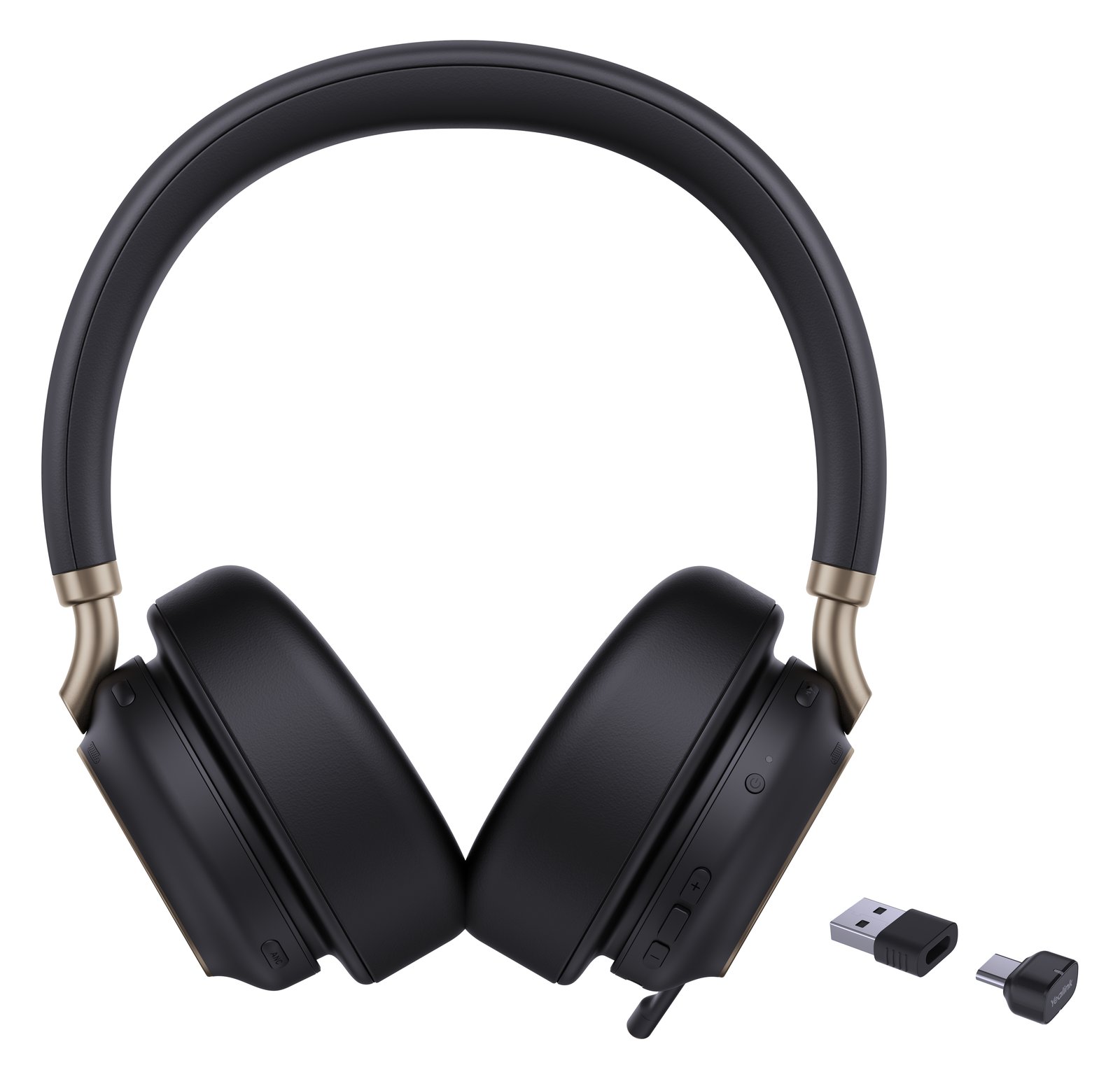 Yealink BH76 Plus - Headset - On-Ear / Fullsize Bluetooth - kabellos - aktive Rauschunterdrückung
