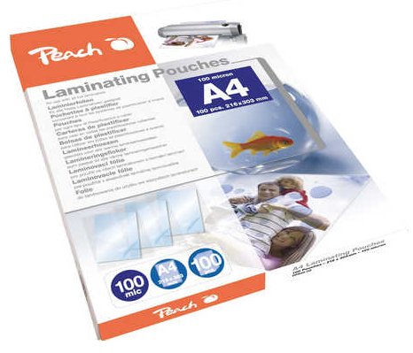 Peach 100 Mikrometer - 100er-Pack - glänzend