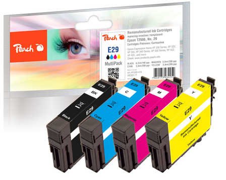 Peach 320117 - Tinte auf Pigmentbasis - Schwarz - Cyan - Magenta - Gelb - Epson - Multi pack