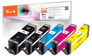 Peach 320674 - Kompatibel - Schwarz - Cyan - Magenta - Foto schwarz - Gelb - Canon - Multipack von LumaTech