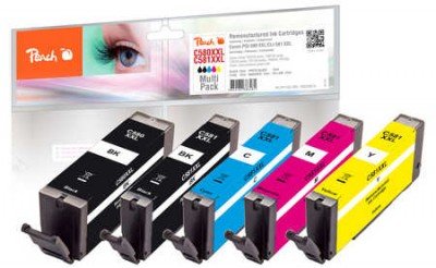 Peach 320674 - Kompatibel - Schwarz - Cyan - Magenta - Foto schwarz - Gelb - Canon - Multipack