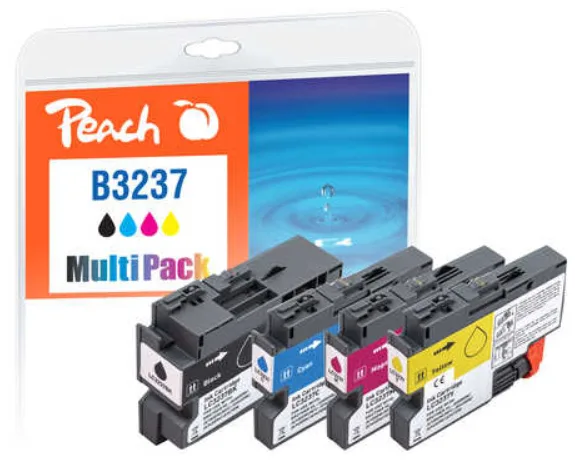 Peach 321008 - Tinte auf Pigmentbasis - Schwarz - Cyan - Magenta - Gelb - Brother - Multi pack - 4 Stück(e) - 65 ml, Ansicht 2