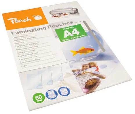 Peach 80 Mikron - 25er-Pack - durchsichtig, Ansicht 2