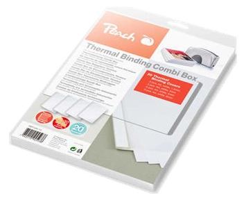 Peach Combi-Box - 60 Blätter - weiß - 200 g/m² von LumaTech