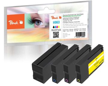 Peach Patrone HP Nr.963 MultiPack OEM reset bk m c y remanufactured - Wiederaufbereitet - Kompatibel von LumaTech