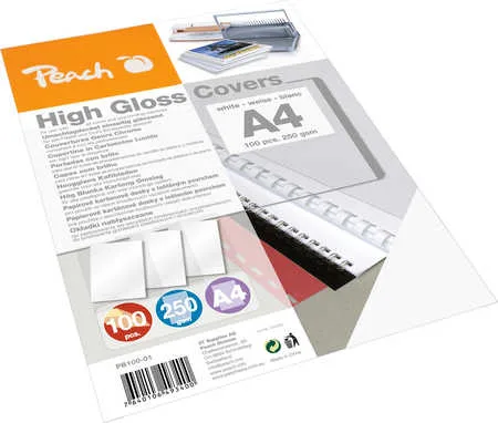 Peach PB100-01 - A4 (210 x 297 mm) - weiß, hochglänzend, Ansicht 2
