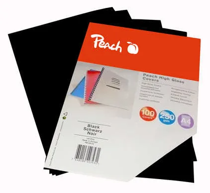 Peach PB100-02 - A4 (210 x 297 mm) - Schwarz, Ansicht 2