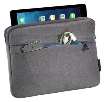 PEDEA Fashion - Tasche für Tablet - Nylon - Grau - 12.9 - für Apple 12.9-inch iPad Pro (1. Generation, 2. Generation) von LumaTech