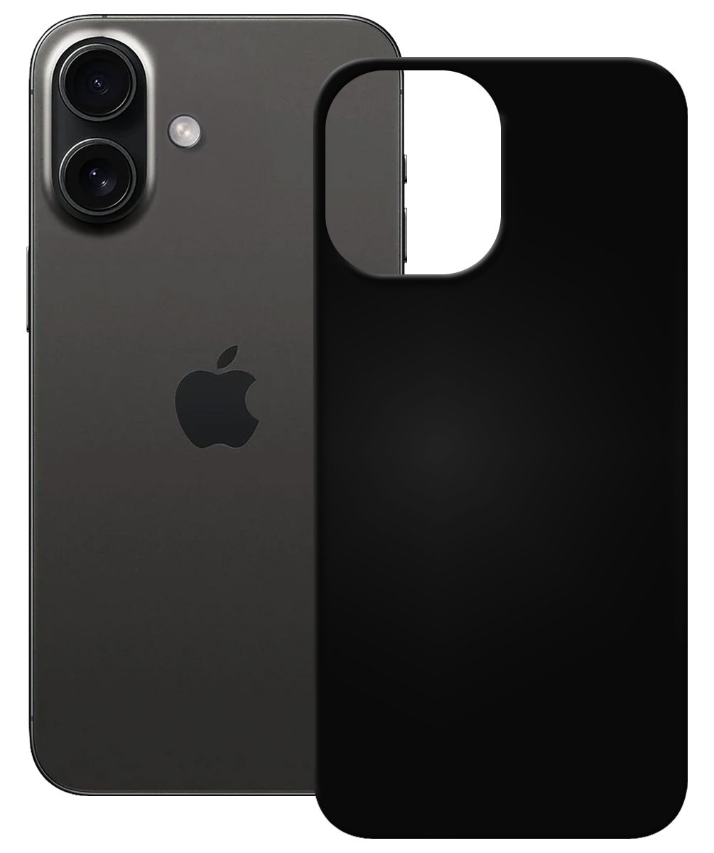 PEDEA Soft TPU Case für Apple iPhone 16 Plus black