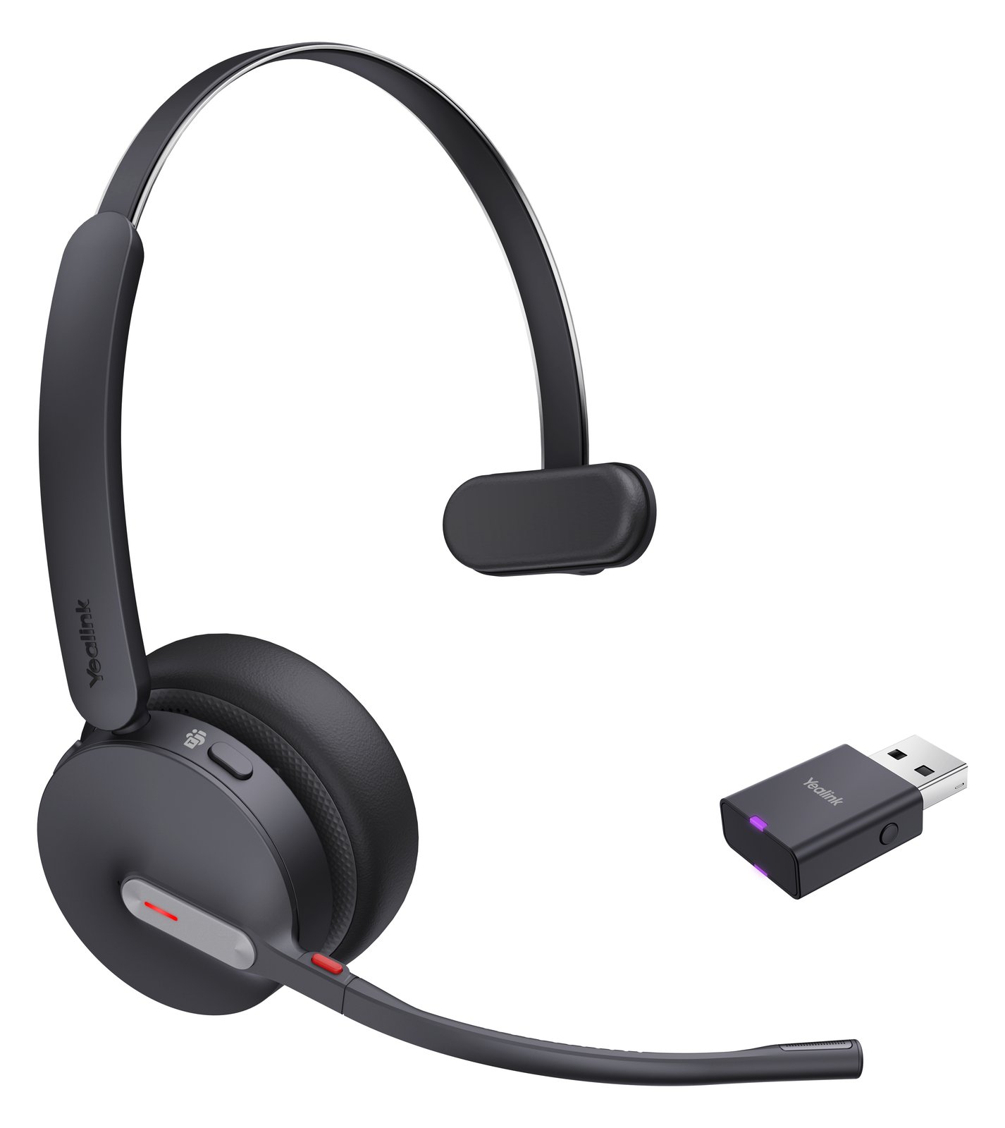 Yealink Dect Headset WH64 Hybrid Mono Teams - Headset