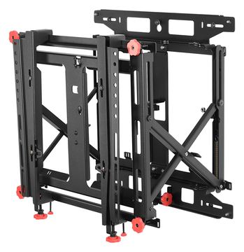 Peerless SmartMount Supreme Full Service Video Wall Mount with Quick Release - Klammer - für Videoleinwand - Schwarz von LumaTech