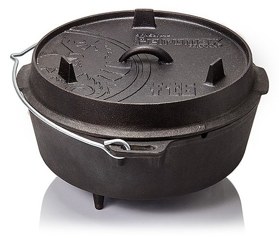 Petromax FT12 - 14 l - Rund - Eisenguss - Schwarz