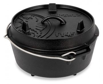 Petromax ft4.5 - 3,5 l - Schwarz - Eisenguss - 186 mm - 270 mm - 310 mm von LumaTech