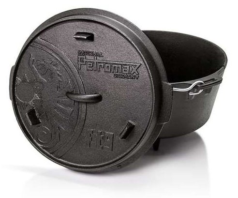 Petromax FT9 - 8,5 l - Quadratisch - Eisenguss - Schwarz