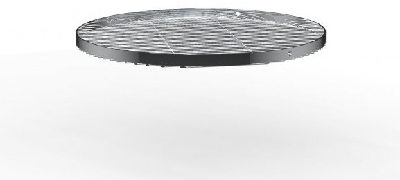 Petromax Hänge-Rost für Dreibein - Feuerrost - Schwarz - Chrom - Stahl - Zinklegierung - Petromax - Rund - 27 mm