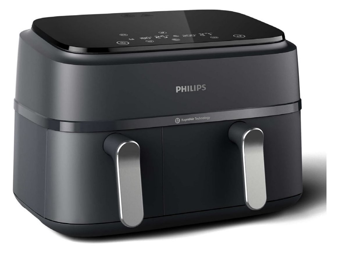 Philips 3000 Series Dual Basket Airfryer 9 L 2750 W Sort