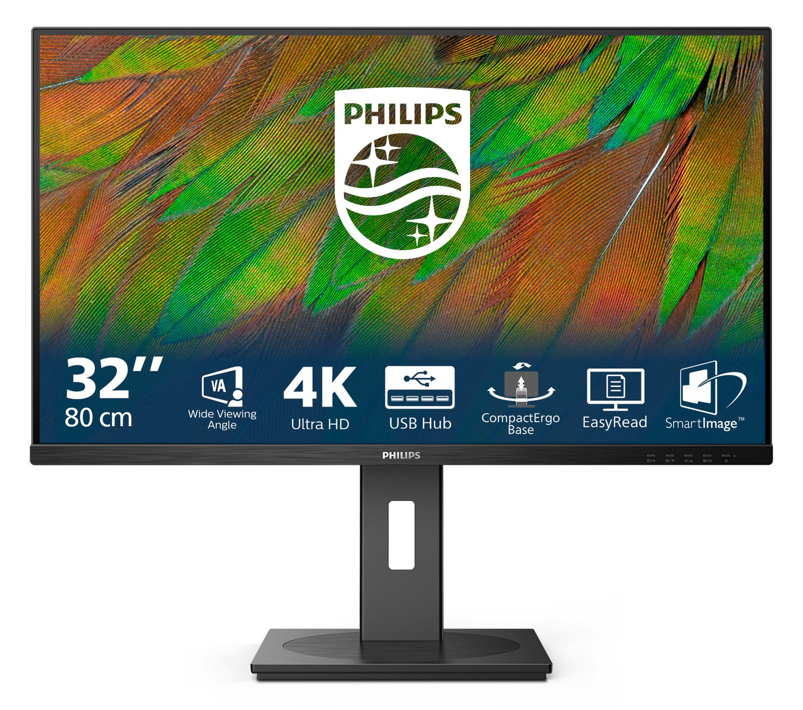 Philips 32B1N3800 - 3000 Series - LED-Monitor - 81.3 cm (32)