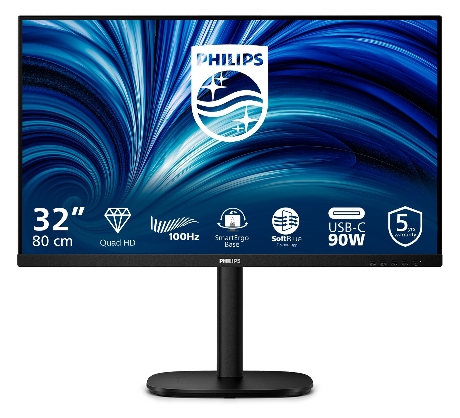 Philips 32B2U3601 - 3000 Series - LED-Monitor - 81.3 cm (32)